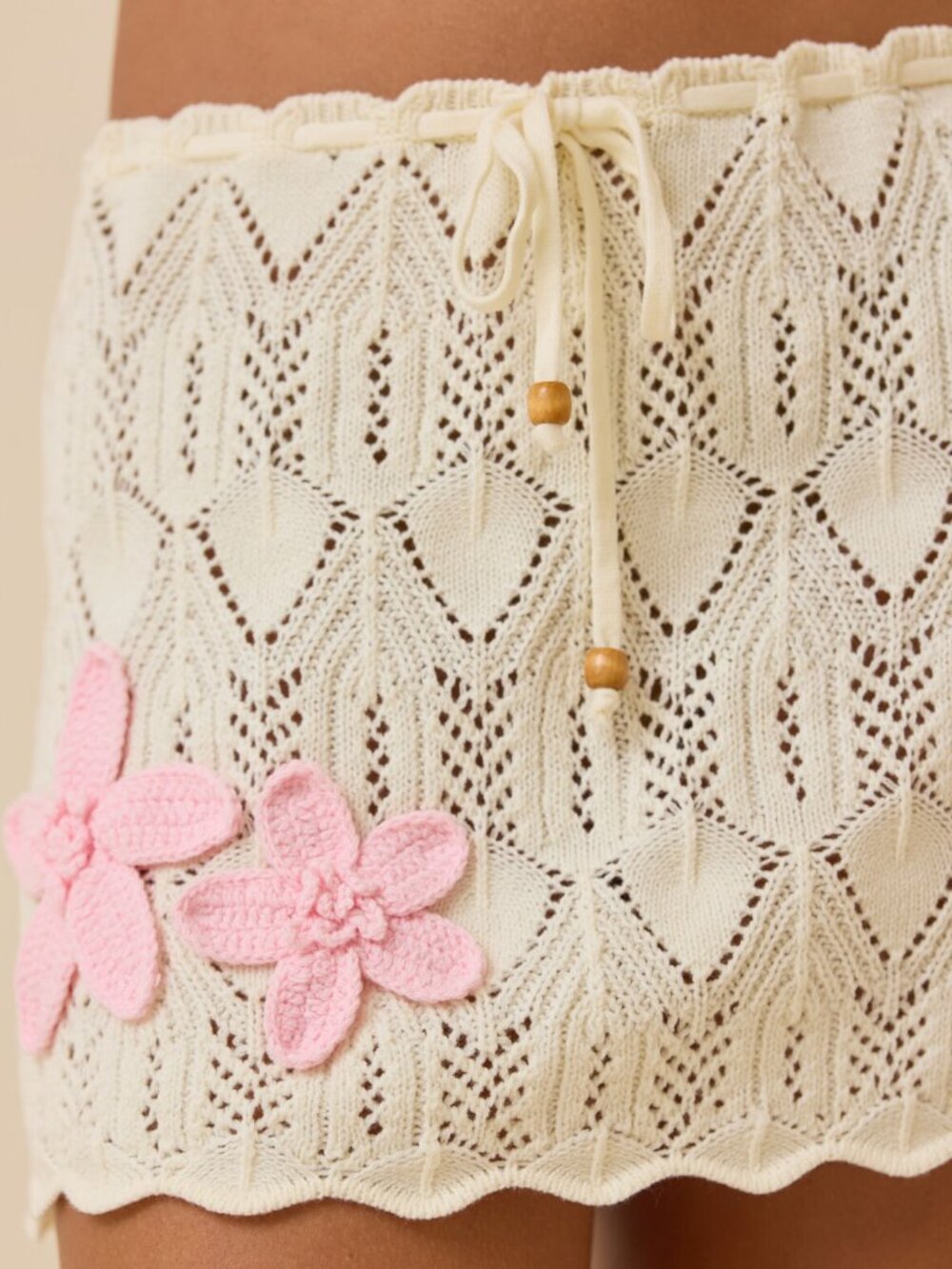 NWT AS Revival Sunwoven Crochet Skirt Set SIze XL - Picture 6 of 15